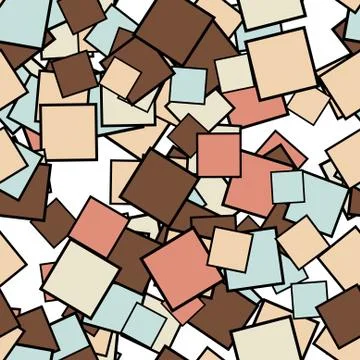 Abstract pattern art background in illustration space geometry. Illustrazione stock