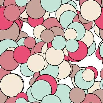 Abstract pattern art background in illustration space geometry. Stock Illustration