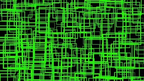 Abstract pattern art colourful visuals squares rectangles Stock Footage 120673665