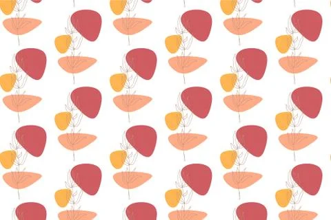 Abstract pattern. Autumn natural background. Stock Illustration