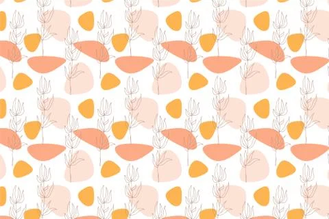 Abstract pattern. Autumn natural background. Stock Illustration