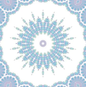 Abstract pattern Background with abstract blue pattern on white Copyright:... Stock Photos