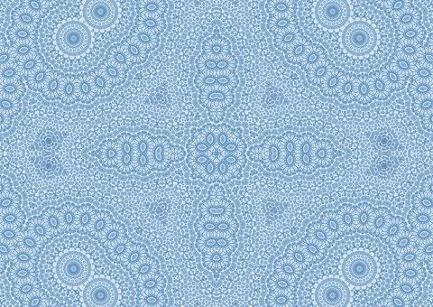 Abstract pattern background Blue abstract ornamental background Copyright:... Stockfoto's