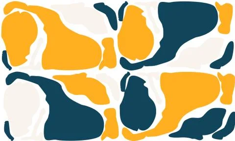 Abstract pattern background colorful with blue and yellow style and other Stock Illustration