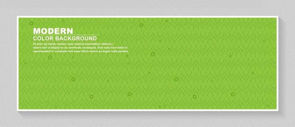 Abstract pattern background with green color Stock Illustration