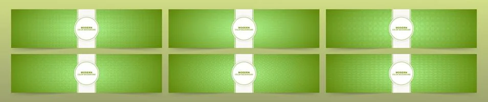 Abstract pattern background with green color Stock Illustration