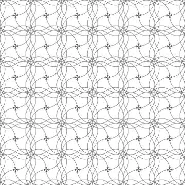 Abstract Pattern Background - line and curve Stock Illustration