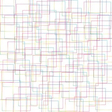 Abstract pattern / background with overlapping shapes. Intersecting lines wit Illustrazione stock