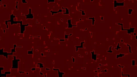 Abstract Pattern Background Red Geometric Fusion Flow Stock Footage 299966739