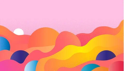 Abstract pattern background. Vector creative pattern texture. Color wave 스톡 일러스트