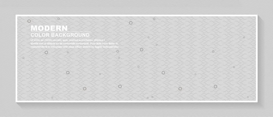 Abstract pattern background with white color Stock Illustration
