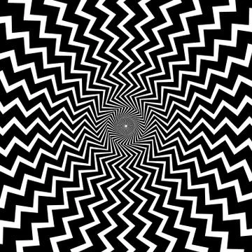 Abstract pattern, background with zigzag shapes. Vector image. Illustrazione stock