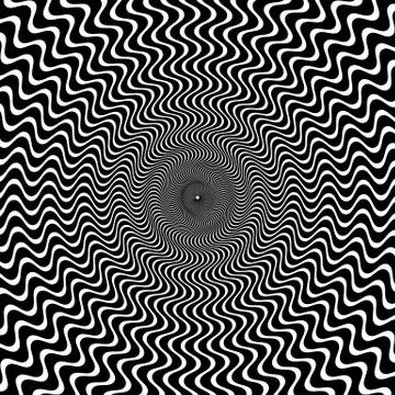 Abstract pattern, background with zigzag shapes. Vector image. Illustrazione stock