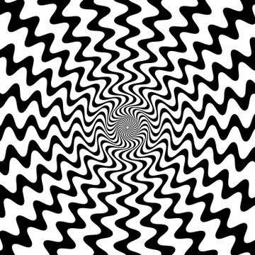 Abstract pattern, background with zigzag shapes. Vector image. Stock Illustration