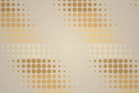 Abstract pattern with beige and brown dots on light background Stock Photos