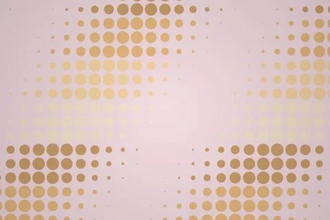 Abstract pattern of beige and brown dots on light background Stock Photos