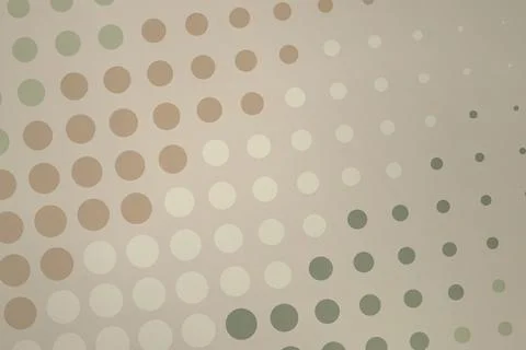 Abstract pattern of beige and gray dots on a light background Stock Illustration