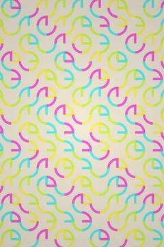Abstract Pattern with Bicycle Silhouettes Stock Photos