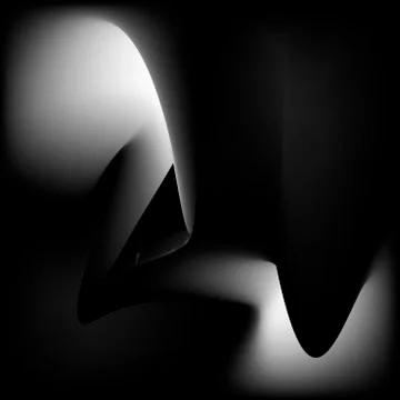 Abstract pattern of black and white Stock Illustration