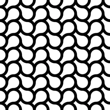 Abstract pattern of black line on white background 스톡 일러스트