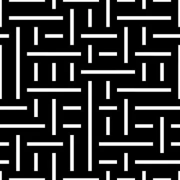Abstract pattern with black lines, modern stylish image. 스톡 일러스트
