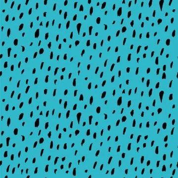 Abstract pattern of black spots Stock Illustration