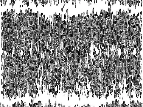 Abstract pattern of black spots on a white background Stock Photos