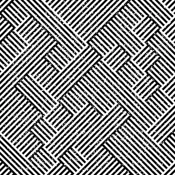 Abstract pattern with black stripes 2 11084 イラスト素材