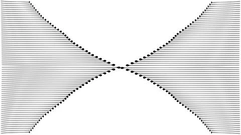 Abstract pattern with black stripes, horizontal black lines Stock Illustration