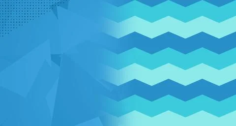 Abstract pattern blending ocean blue tones 스톡 일러스트