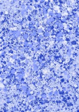 Abstract pattern with blue and white splashes Stock Illustration