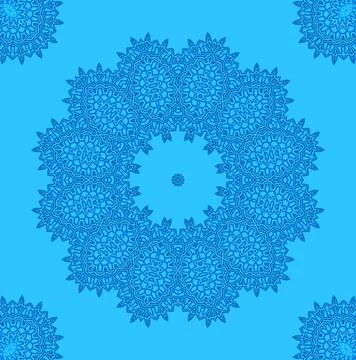 Abstract pattern on blue Blue background with abstract pattern Copyright: ... Stock Photos