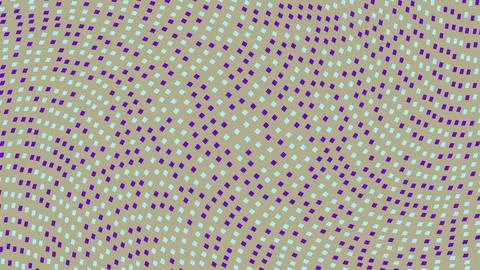 Abstract pattern with blue dots on a gray grid background Illustrazione stock