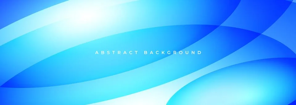 Abstract pattern blue geometric banner design. Modern wide vector background Stockillustratie