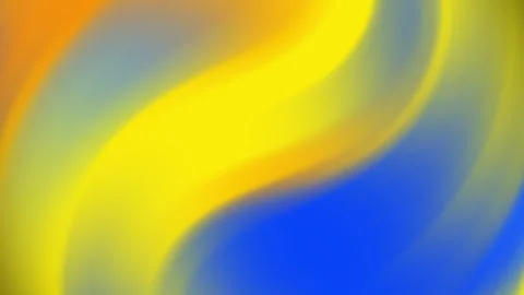 Abstract pattern blue orange yellow gradient background hues Stock Footage 336589969