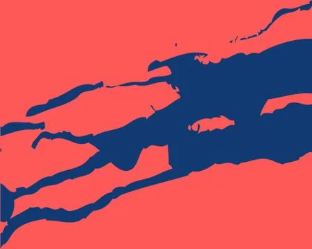 Abstract pattern blue spot on pink background Stock Illustration