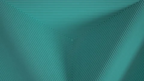 Abstract pattern of blue triangles with an offset effect. Animation of rings for Stock Footage 164778268