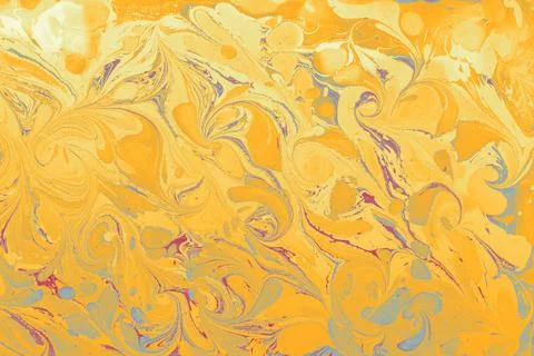 Abstract pattern in blurred oily white-yellow and purple colors Stock Illustration