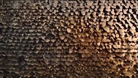 Abstract Pattern of Brown and Grey Scales Stock Footage 284742199