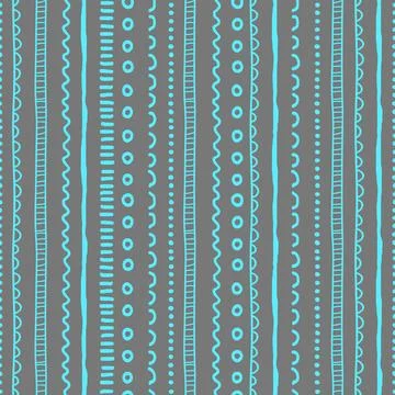 Abstract pattern with brush lines. Stock-Illustration