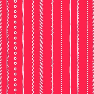 Abstract pattern with brush lines. Stock Illustration
