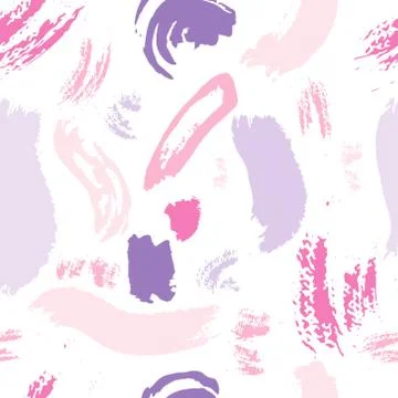 Abstract pattern brush stroke background. Vector illustration. Illustrazione stock