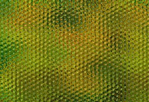 Abstract pattern of bubble segments not regular consecutive 스톡 사진