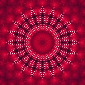 Abstract pattern with bubbles Abstract magic radial pattern with transpare... Stock Photos