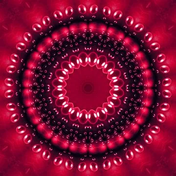 Abstract pattern with bubbles 스톡 일러스트