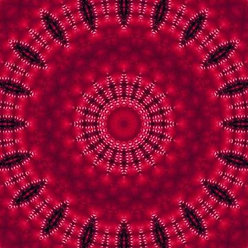 Abstract pattern with bubbles Stock Illustration