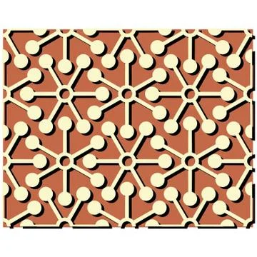 Abstract pattern circle, ring イラスト素材