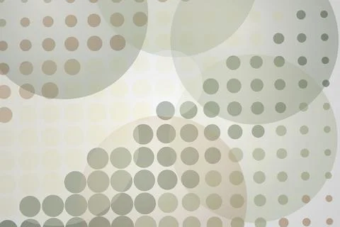 Abstract pattern with circles and dots in soft colors Stock Photos