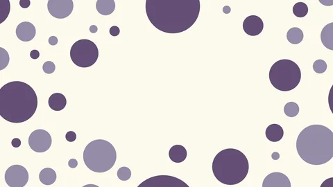 Abstract pattern of circles with the effect of displacement for titles or intro Stock Footage 124027258