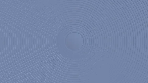 Abstract pattern of circles with the effect of displacement. White clean rings Stock Footage 127246484